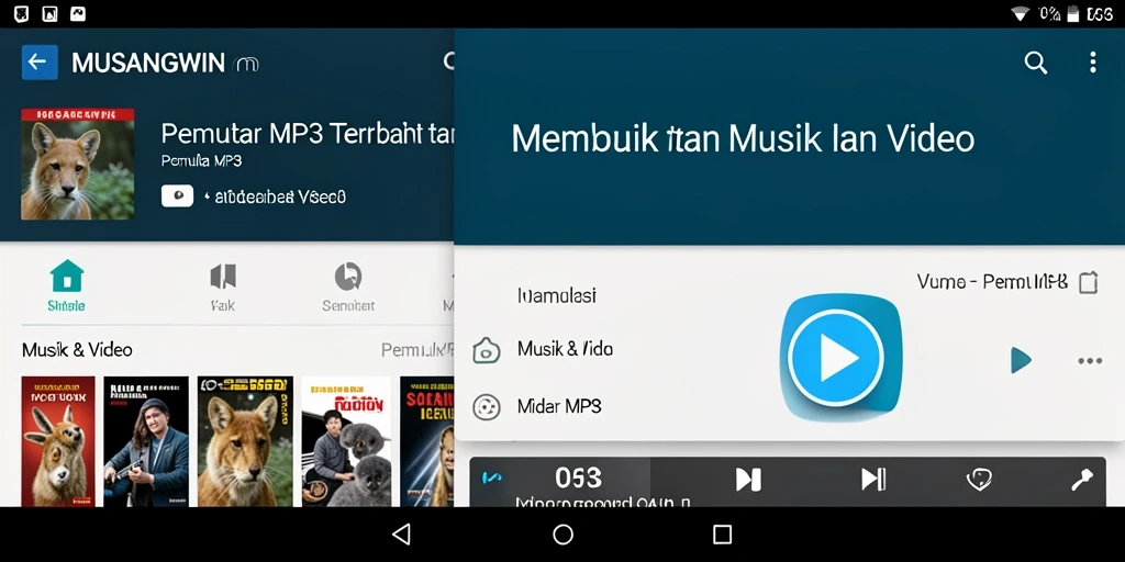 Screenshot antarmuka MUSANGWIN yang menarik dan fungsional.